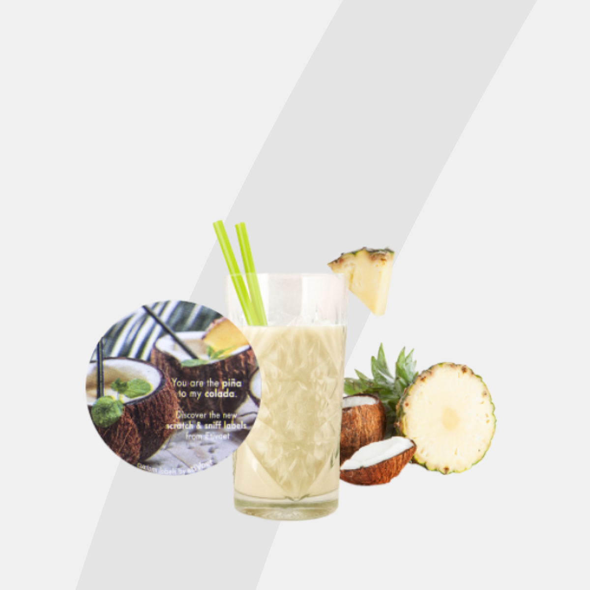 Scratch & sniff label