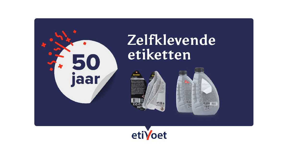 50 jaar ervaring zelklevende etiketten