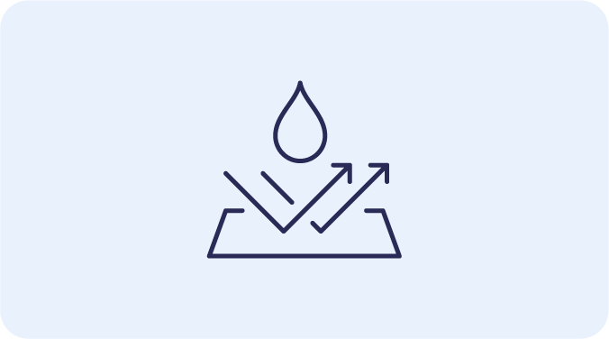 Résistance à l'eau & au savon 