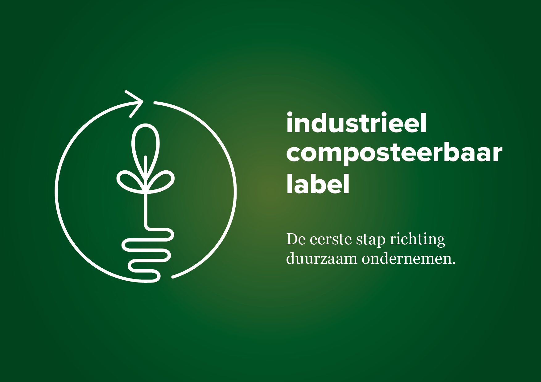 Industrieel composteerbaar label