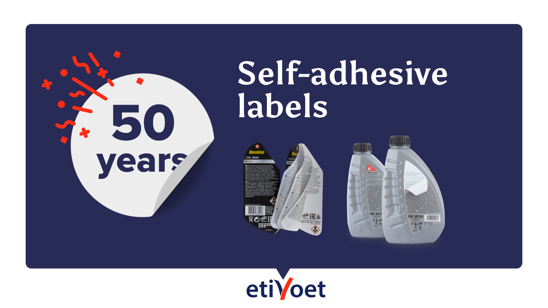 50 years self-adhesive