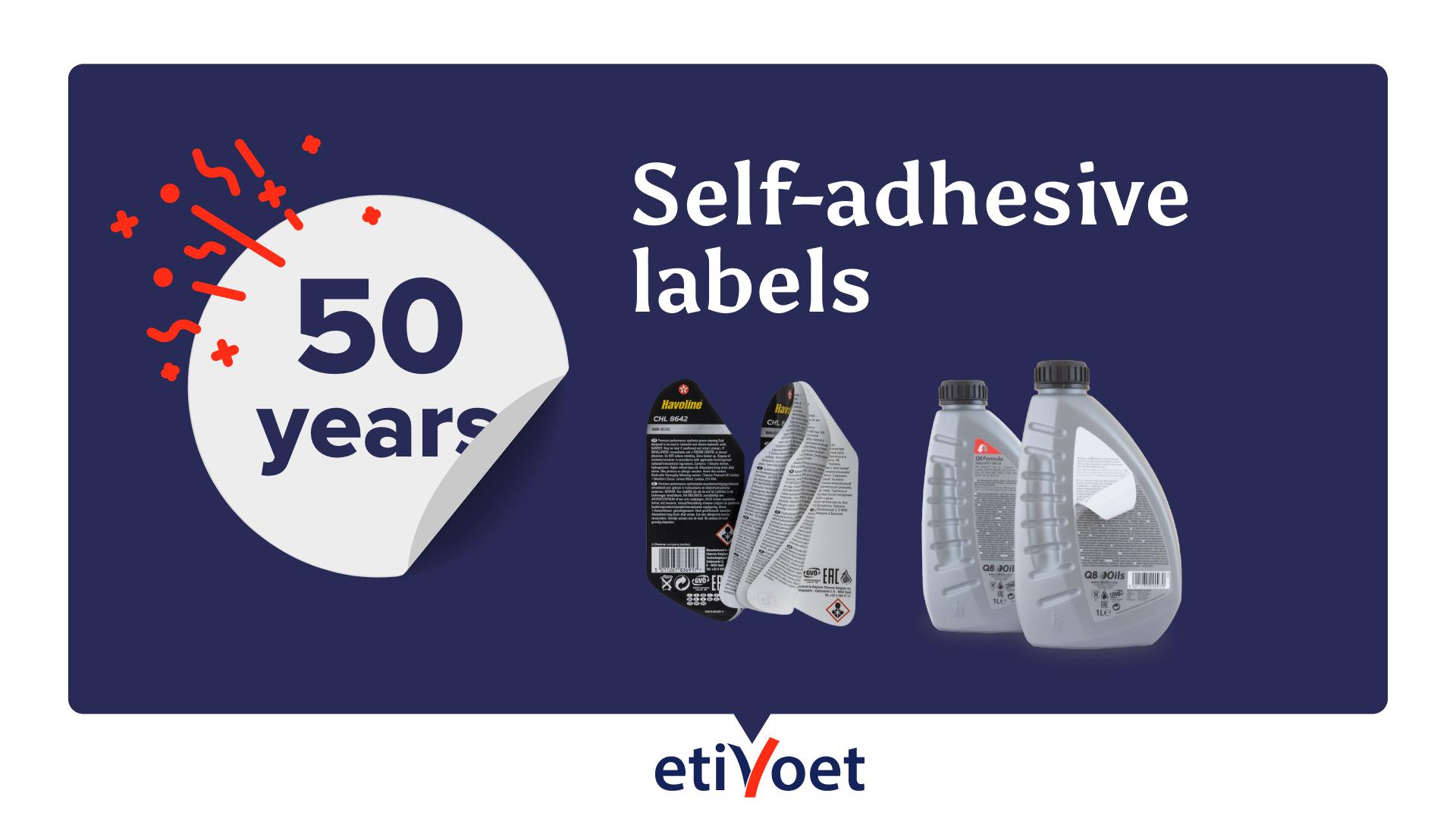 50 years self-adhesive 