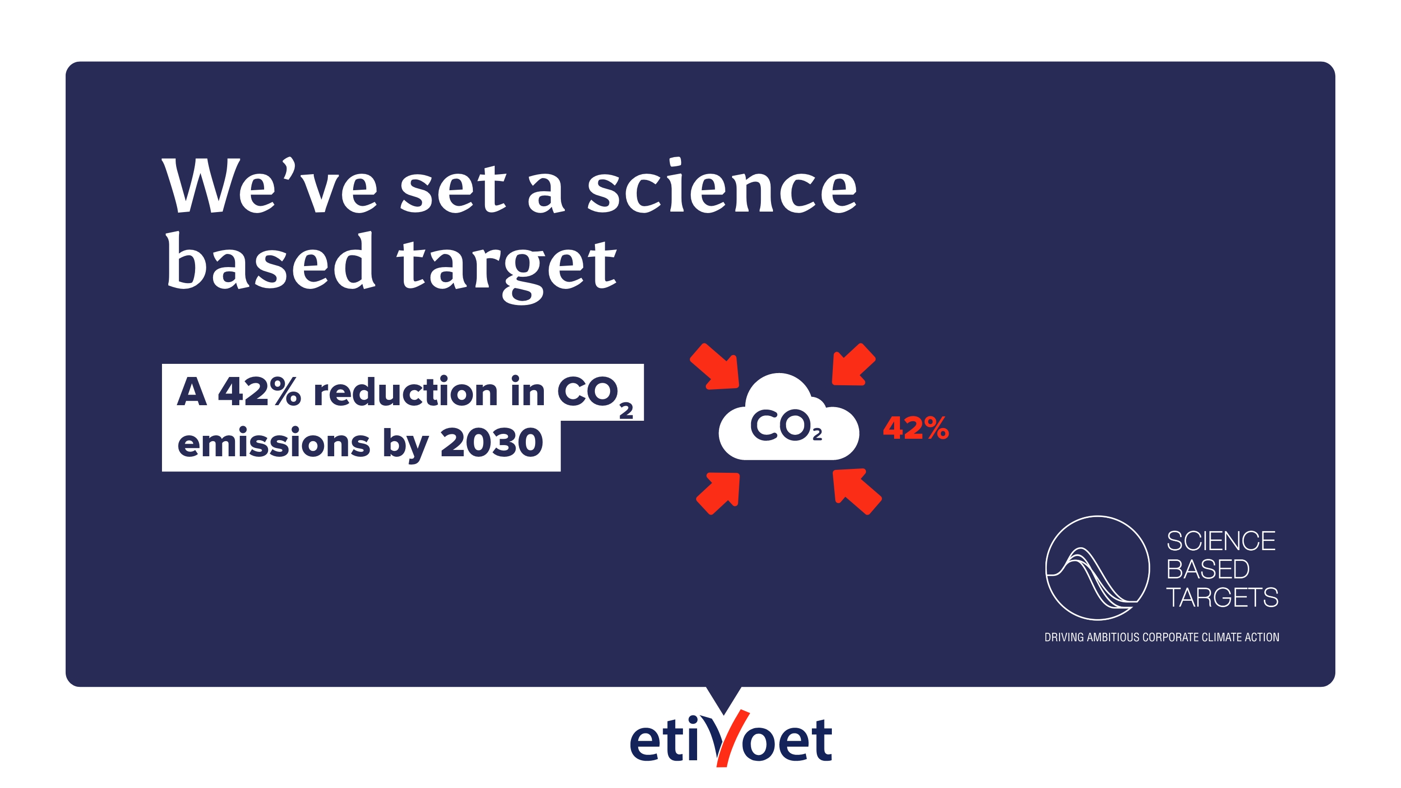 Etivoet aims to cut emissions 42% by 2023