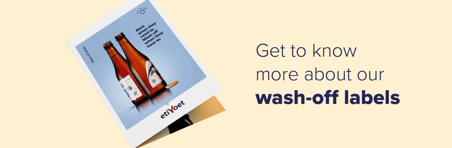 Wash off brochure banner